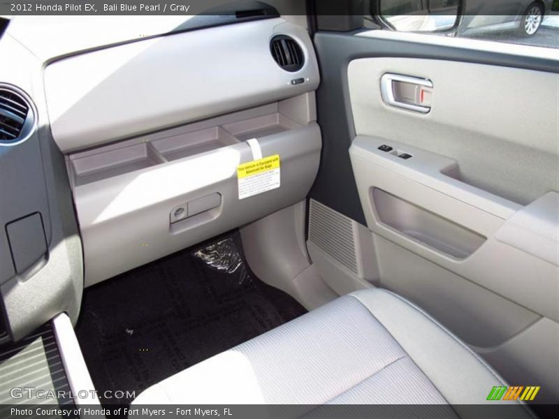Bali Blue Pearl / Gray 2012 Honda Pilot EX