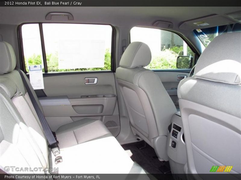 Bali Blue Pearl / Gray 2012 Honda Pilot EX