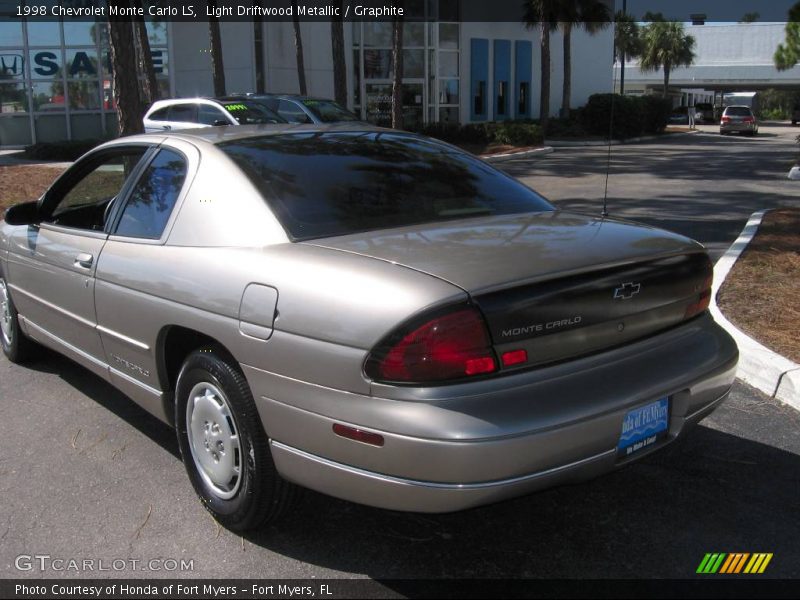 Light Driftwood Metallic / Graphite 1998 Chevrolet Monte Carlo LS