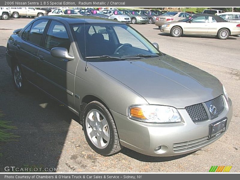 Radium Metallic / Charcoal 2006 Nissan Sentra 1.8 S Special Edition