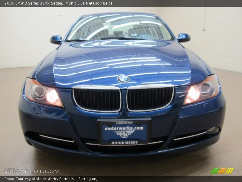 Mystic Blue Metallic / Beige 2006 BMW 3 Series 330xi Sedan
