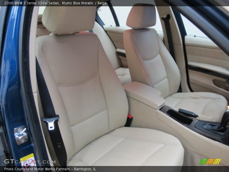 Mystic Blue Metallic / Beige 2006 BMW 3 Series 330xi Sedan
