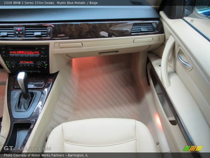Mystic Blue Metallic / Beige 2006 BMW 3 Series 330xi Sedan