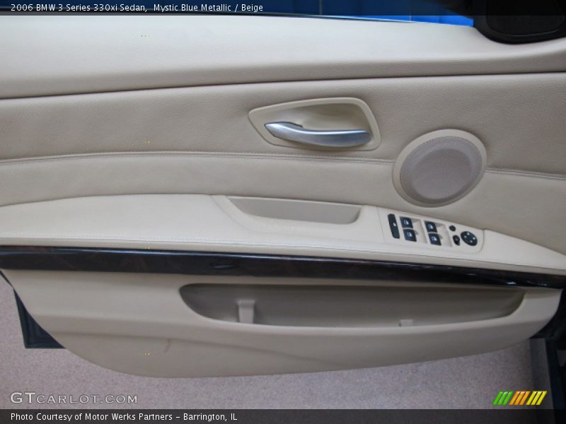 Mystic Blue Metallic / Beige 2006 BMW 3 Series 330xi Sedan