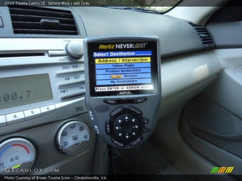 Spruce Mica / Ash Gray 2010 Toyota Camry LE
