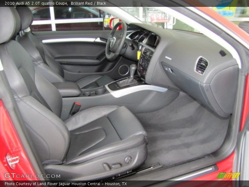 Brilliant Red / Black 2010 Audi A5 2.0T quattro Coupe