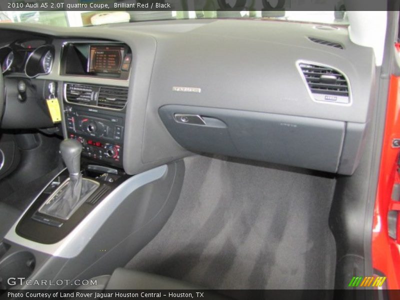 Brilliant Red / Black 2010 Audi A5 2.0T quattro Coupe