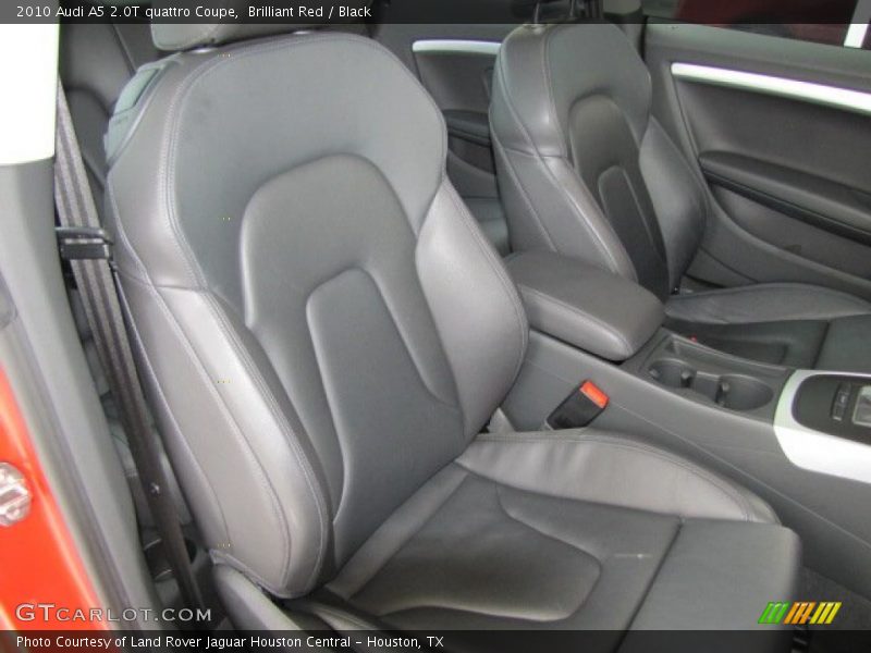 Brilliant Red / Black 2010 Audi A5 2.0T quattro Coupe
