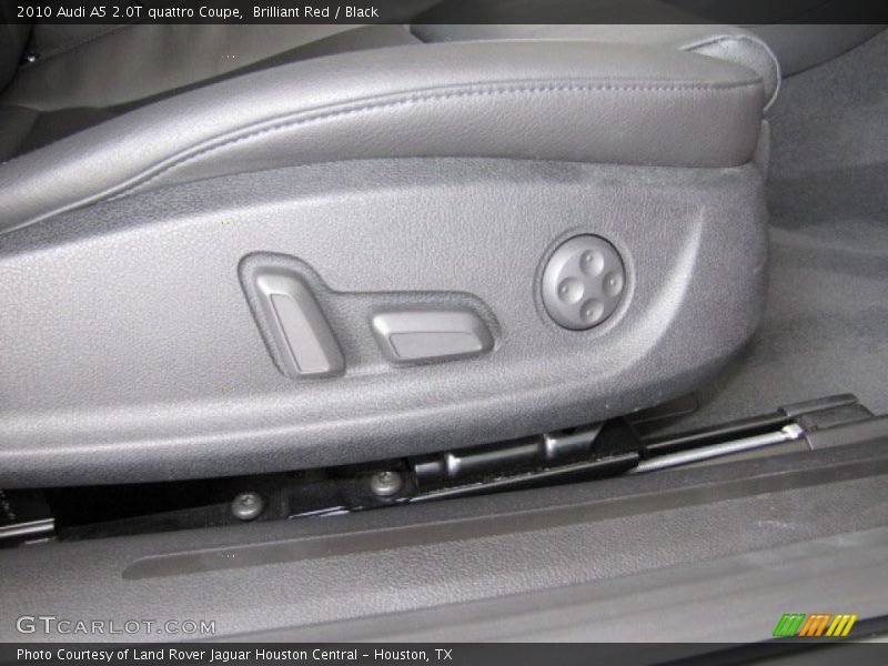 Brilliant Red / Black 2010 Audi A5 2.0T quattro Coupe