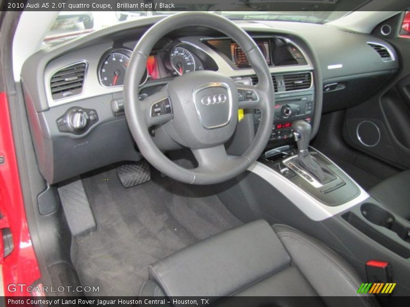Black Interior - 2010 A5 2.0T quattro Coupe 