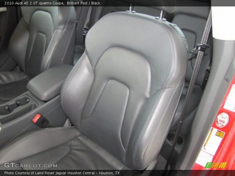 Brilliant Red / Black 2010 Audi A5 2.0T quattro Coupe