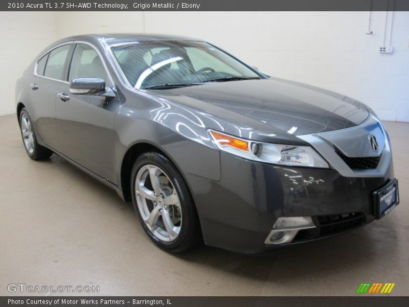 Grigio Metallic / Ebony 2010 Acura TL 3.7 SH-AWD Technology