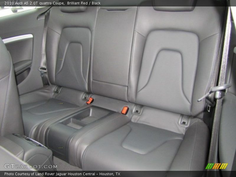 Rear Seat of 2010 A5 2.0T quattro Coupe