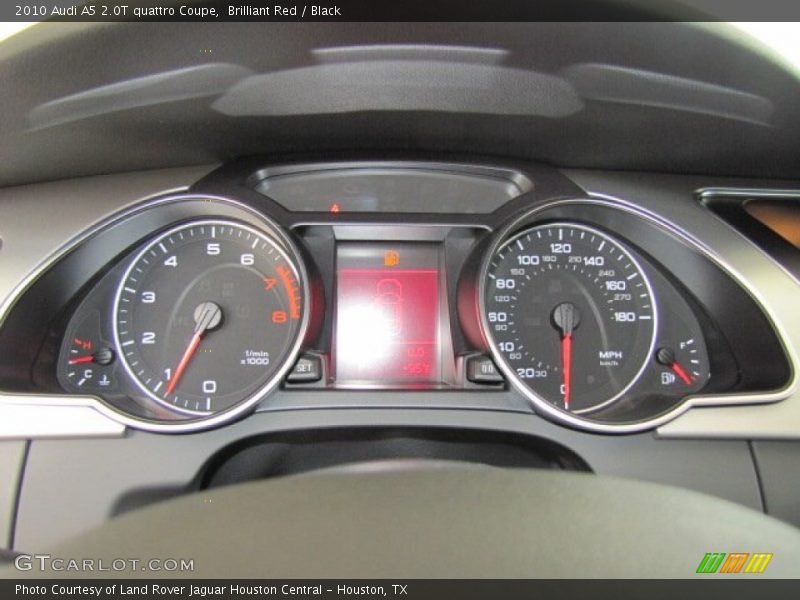  2010 A5 2.0T quattro Coupe 2.0T quattro Coupe Gauges