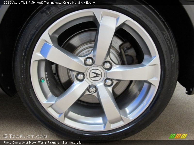 Grigio Metallic / Ebony 2010 Acura TL 3.7 SH-AWD Technology