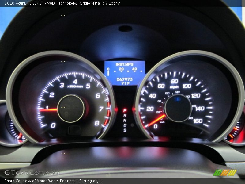 Grigio Metallic / Ebony 2010 Acura TL 3.7 SH-AWD Technology