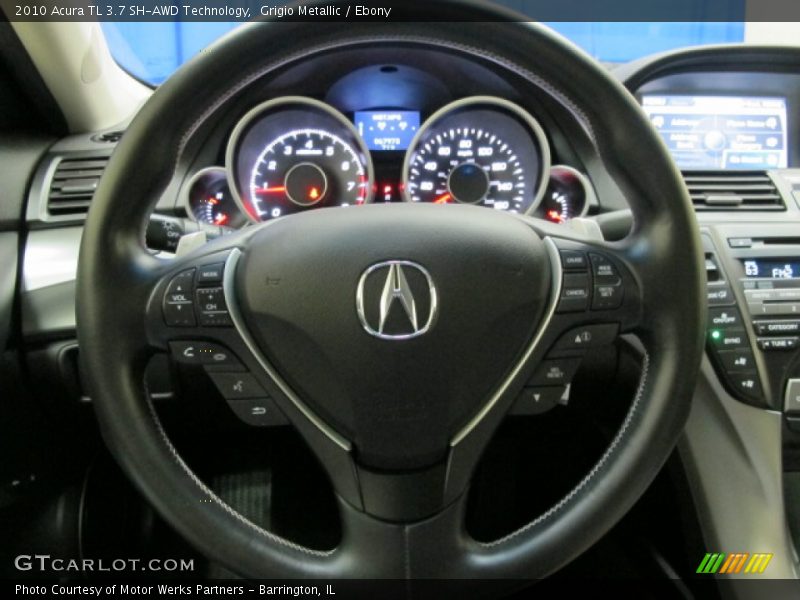 Grigio Metallic / Ebony 2010 Acura TL 3.7 SH-AWD Technology