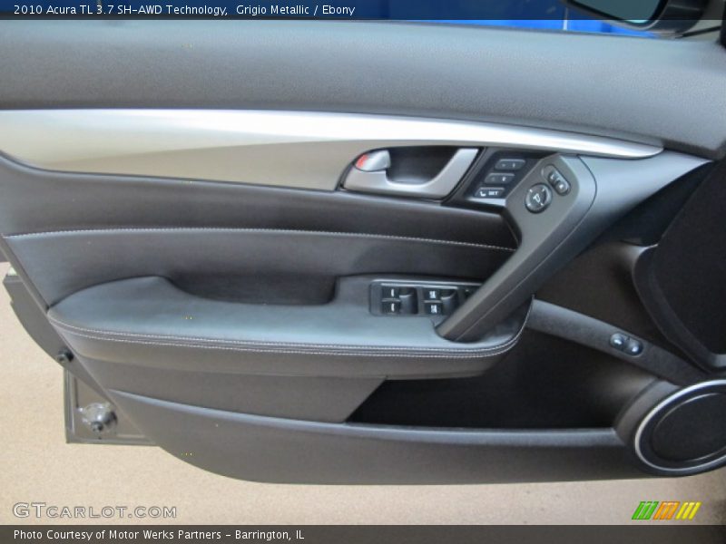 Grigio Metallic / Ebony 2010 Acura TL 3.7 SH-AWD Technology