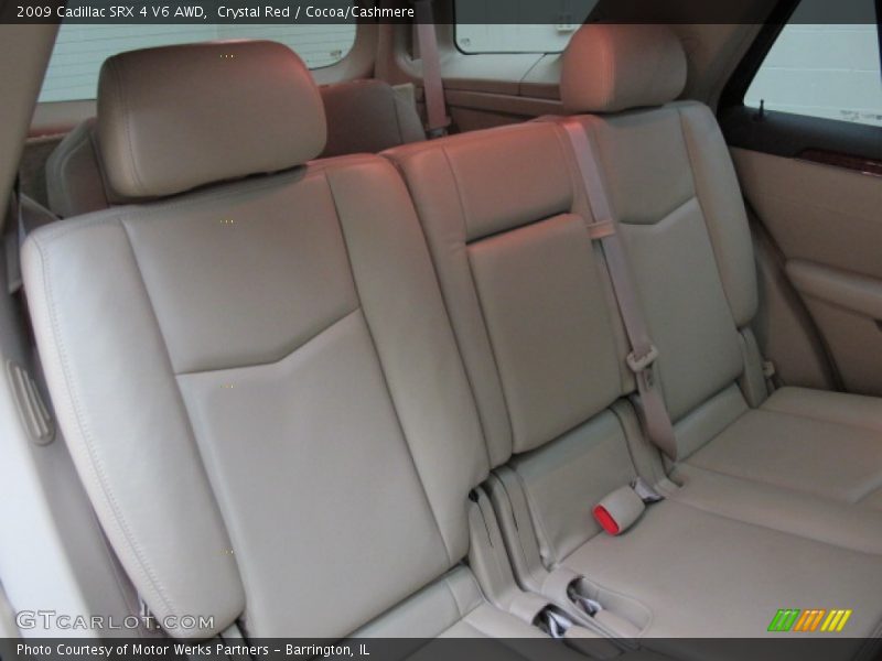 Crystal Red / Cocoa/Cashmere 2009 Cadillac SRX 4 V6 AWD