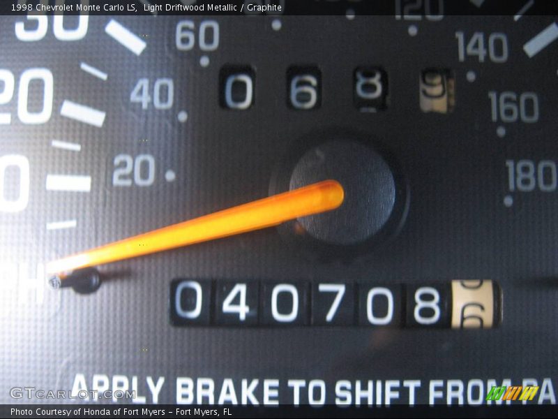 Light Driftwood Metallic / Graphite 1998 Chevrolet Monte Carlo LS