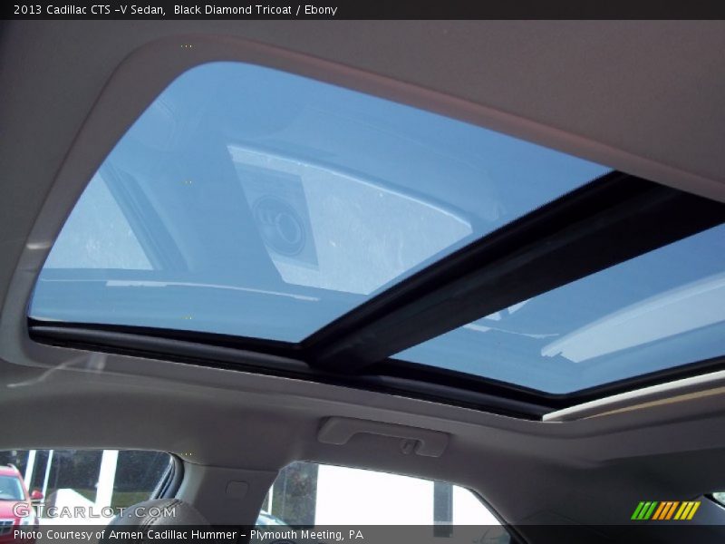 Sunroof of 2013 CTS -V Sedan