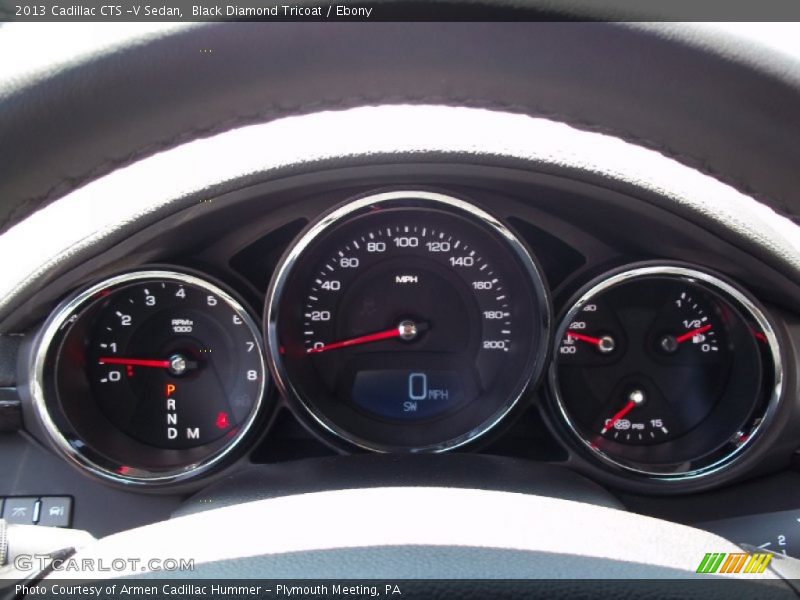  2013 CTS -V Sedan -V Sedan Gauges