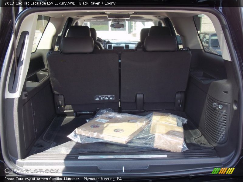 Black Raven / Ebony 2013 Cadillac Escalade ESV Luxury AWD