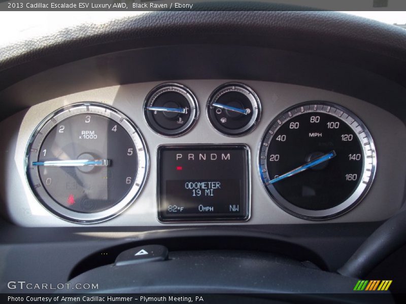  2013 Escalade ESV Luxury AWD ESV Luxury AWD Gauges
