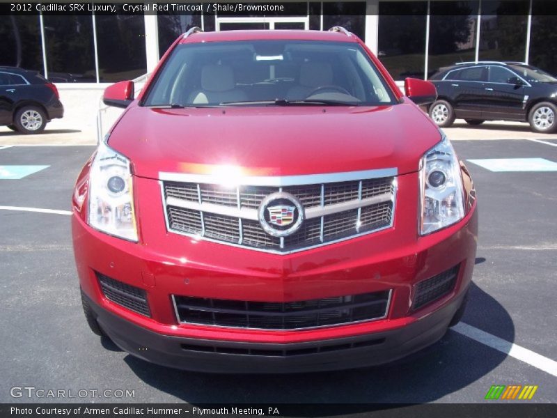 Crystal Red Tintcoat / Shale/Brownstone 2012 Cadillac SRX Luxury