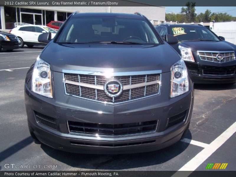 Gray Flannel Metallic / Titanium/Ebony 2012 Cadillac SRX Luxury