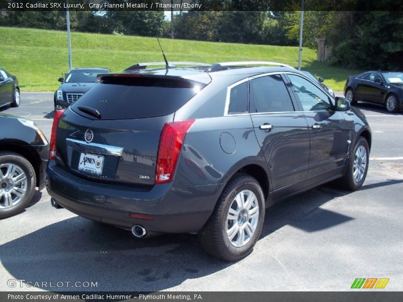 Gray Flannel Metallic / Titanium/Ebony 2012 Cadillac SRX Luxury
