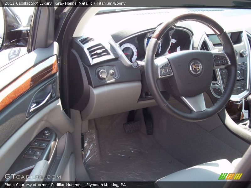 Gray Flannel Metallic / Titanium/Ebony 2012 Cadillac SRX Luxury