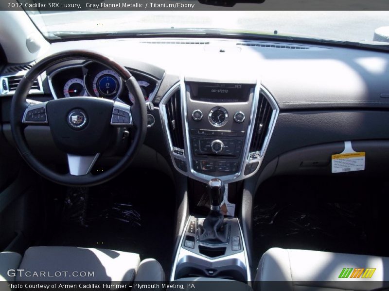 Gray Flannel Metallic / Titanium/Ebony 2012 Cadillac SRX Luxury