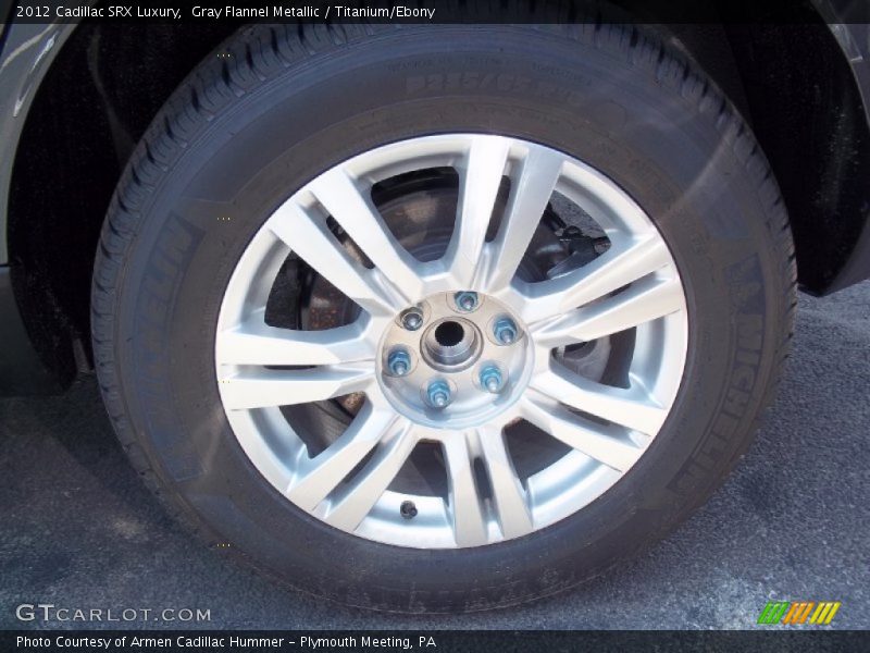 Gray Flannel Metallic / Titanium/Ebony 2012 Cadillac SRX Luxury
