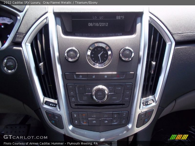 Gray Flannel Metallic / Titanium/Ebony 2012 Cadillac SRX Luxury