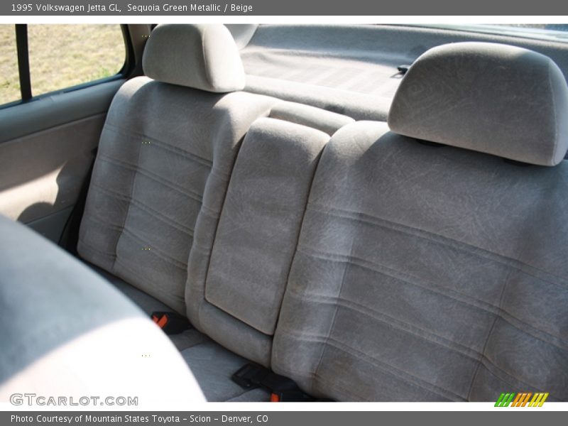 Sequoia Green Metallic / Beige 1995 Volkswagen Jetta GL