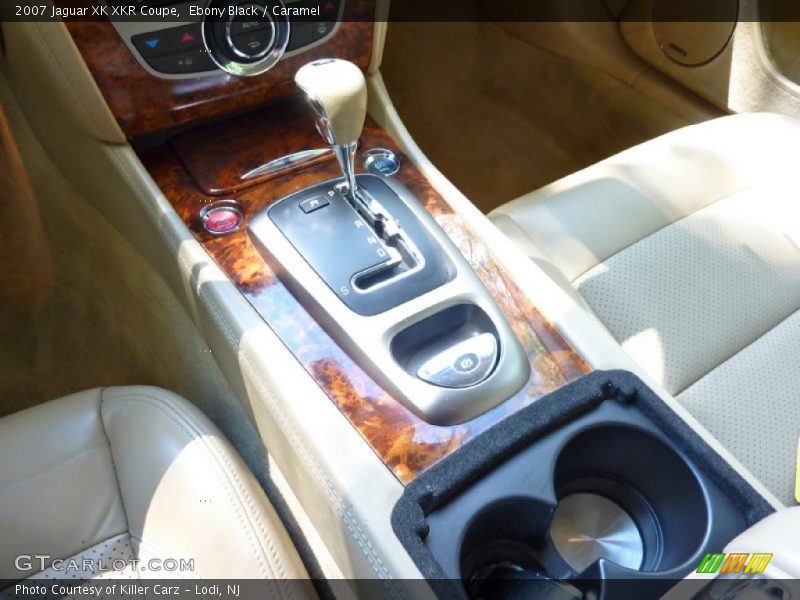 Ebony Black / Caramel 2007 Jaguar XK XKR Coupe