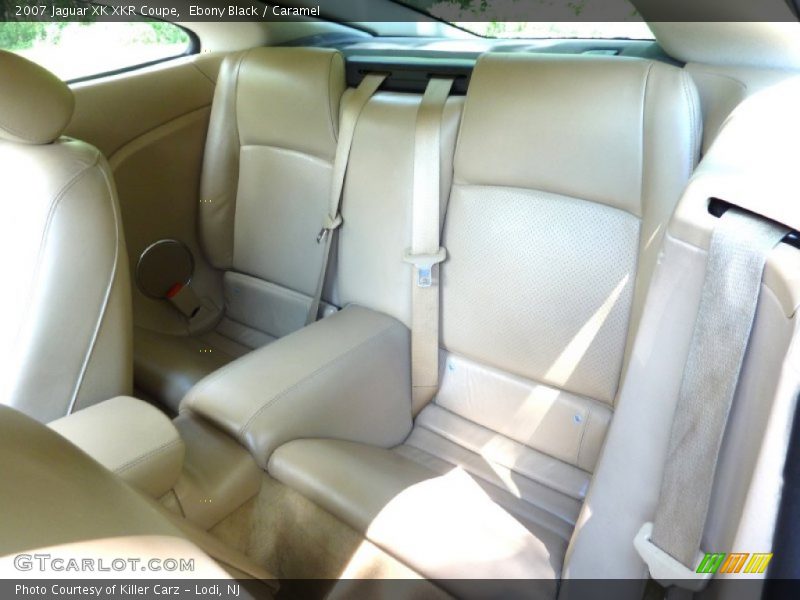 Ebony Black / Caramel 2007 Jaguar XK XKR Coupe