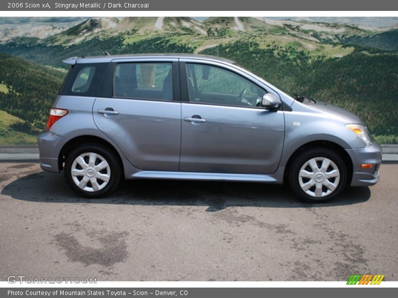 Stingray Metallic / Dark Charcoal 2006 Scion xA