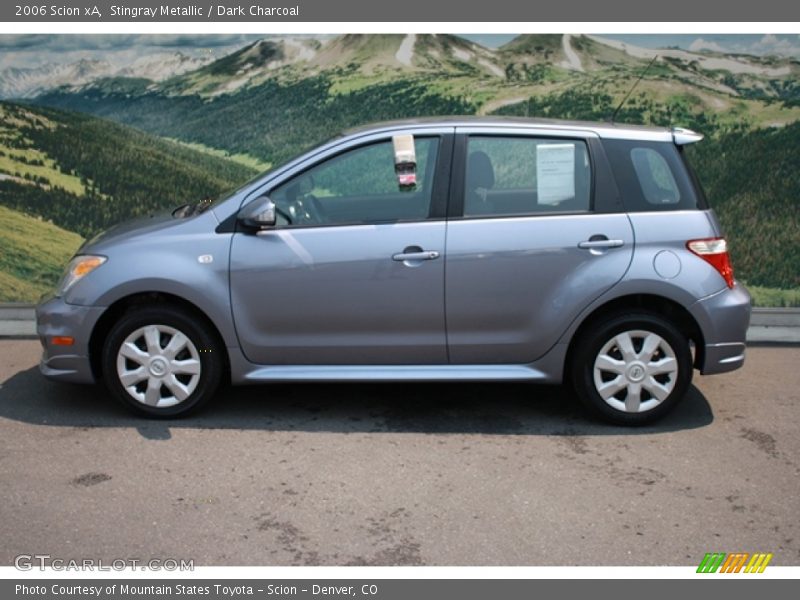 Stingray Metallic / Dark Charcoal 2006 Scion xA