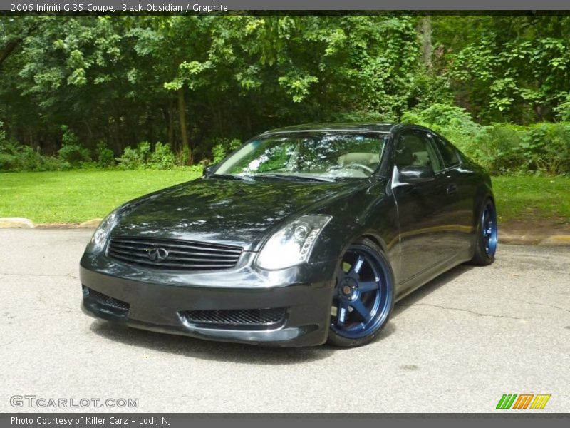 Black Obsidian / Graphite 2006 Infiniti G 35 Coupe