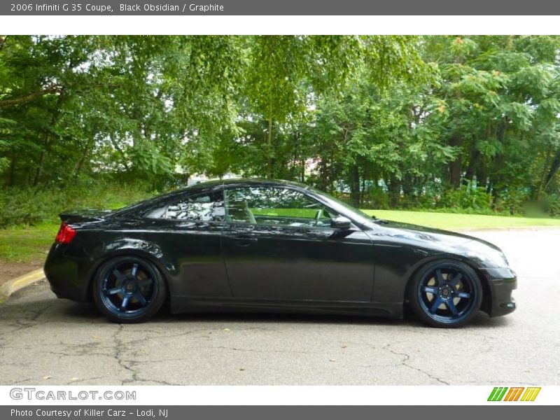 Black Obsidian / Graphite 2006 Infiniti G 35 Coupe