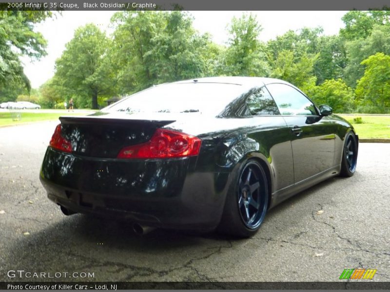 Black Obsidian / Graphite 2006 Infiniti G 35 Coupe