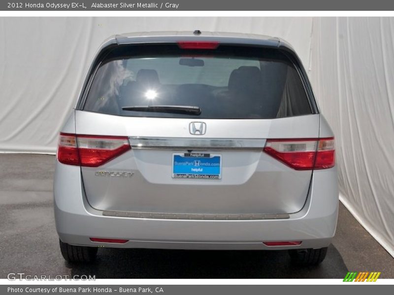 Alabaster Silver Metallic / Gray 2012 Honda Odyssey EX-L