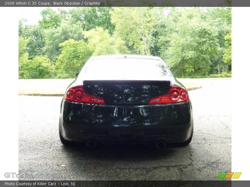 Black Obsidian / Graphite 2006 Infiniti G 35 Coupe