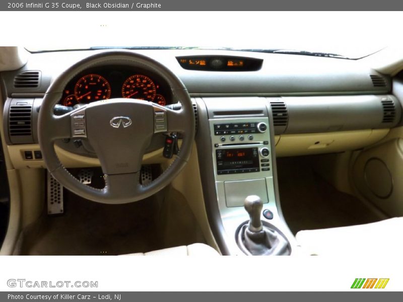 Black Obsidian / Graphite 2006 Infiniti G 35 Coupe