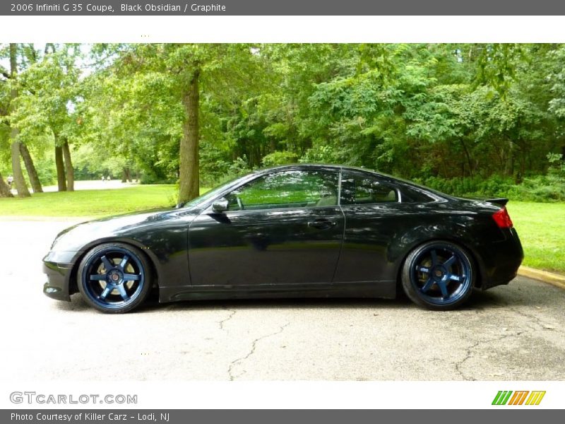 Black Obsidian / Graphite 2006 Infiniti G 35 Coupe