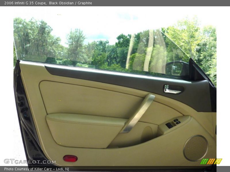 Black Obsidian / Graphite 2006 Infiniti G 35 Coupe