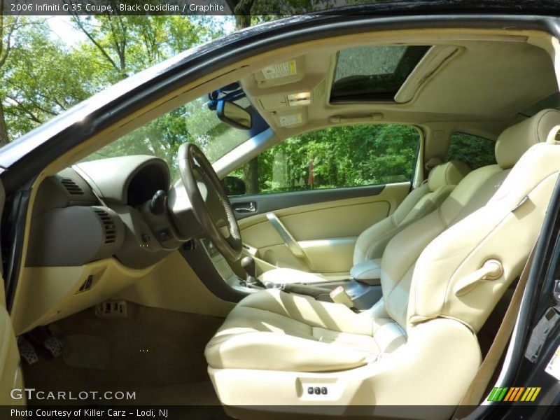 Black Obsidian / Graphite 2006 Infiniti G 35 Coupe