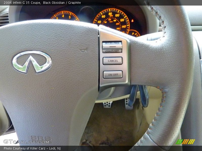 Black Obsidian / Graphite 2006 Infiniti G 35 Coupe